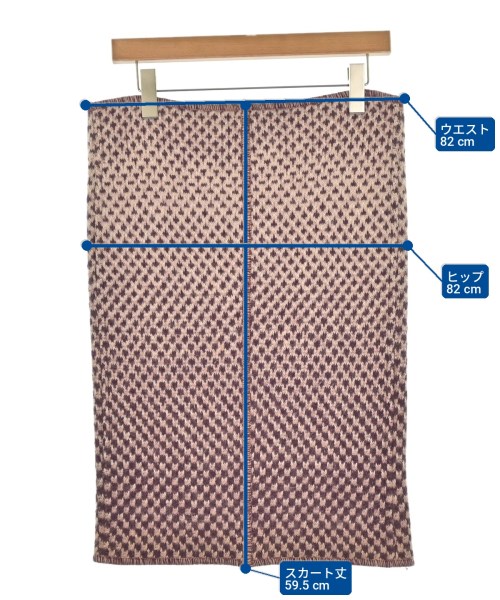 MISSONI（ミッソーニ）ひざ丈スカート ピンク サイズ:42(M位) レディース/2200699245074