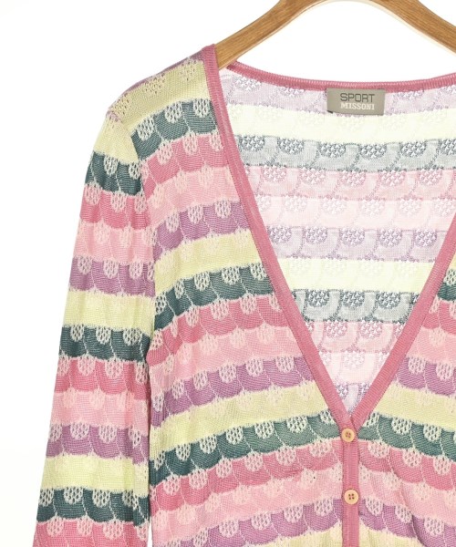 MISSONI（ミッソーニ）カーディガン ピンク サイズ:42(M位) レディース/2200699245081