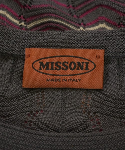 MISSONI（ミッソーニ）ニット・セーター グレー サイズ:-(S位) レディース/2200655726081