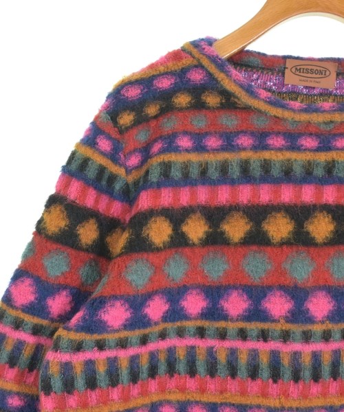 MISSONI（ミッソーニ）ニット・セーター 赤 サイズ:M レディース/2200713050011
