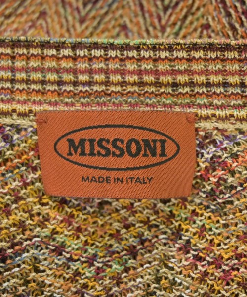 MISSONI（ミッソーニ）カーディガン オレンジ サイズ:44(S位) メンズ/2200715373279