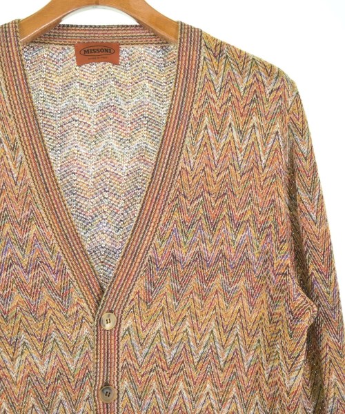 MISSONI（ミッソーニ）カーディガン オレンジ サイズ:44(S位) メンズ/2200715373279