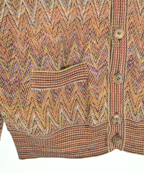 MISSONI（ミッソーニ）カーディガン オレンジ サイズ:44(S位) メンズ/2200715373279