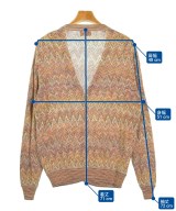 MISSONI（ミッソーニ）カーディガン オレンジ サイズ:44(S位) メンズ/2200715373279