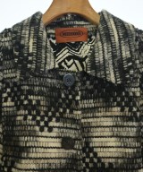 MISSONI（ミッソーニ）ステンカラーコート 黒 サイズ:48(XXL位) レディース/2200714391052