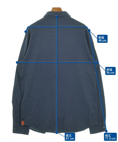 MISSONI（ミッソーニ）カジュアルシャツ 青 サイズ:L メンズ/2200636290044