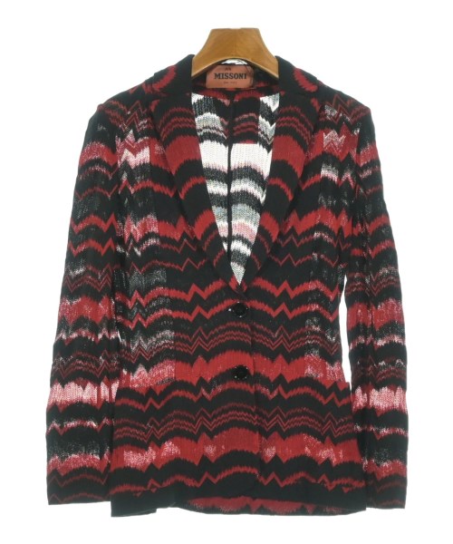 MISSONI(ミッソーニ)カジュアルジャケット 赤 サイズ:40(M位)/2200648951018