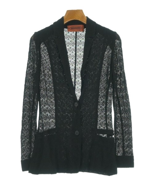 MISSONI(ミッソーニ)カジュアルジャケット 黒 サイズ:40(M位)/2200648951025