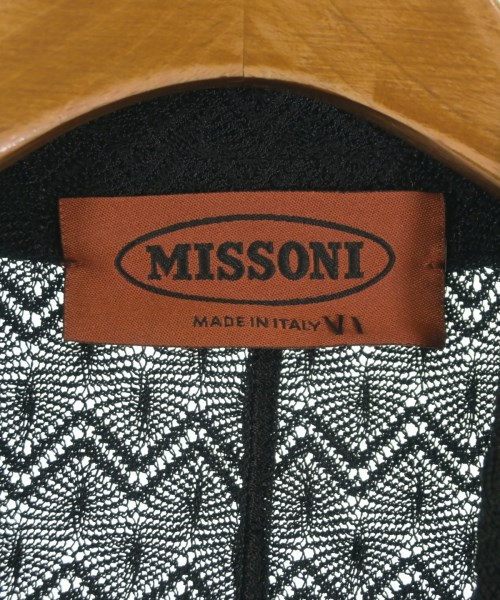 MISSONI（ミッソーニ）カジュアルジャケット 黒 サイズ:40(M位) レディース/2200648951025