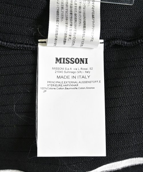 MISSONI（ミッソーニ）カーディガン 黒 サイズ:38(S位) レディース/2200654180020