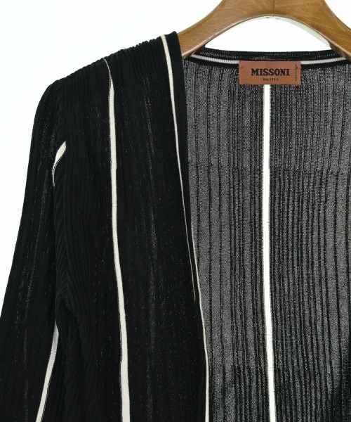 MISSONI（ミッソーニ）カーディガン 黒 サイズ:38(S位) レディース/2200654180020