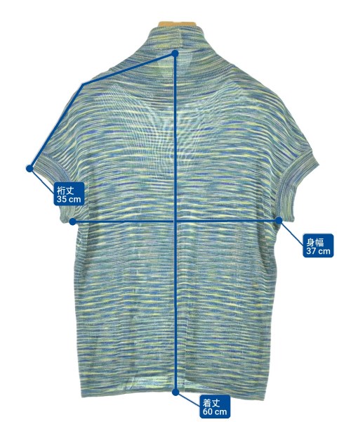 MISSONI（ミッソーニ）ニット・セーター 青 サイズ:1(S位) レディース/2200701047023