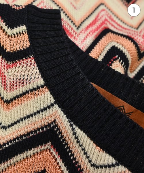 MISSONI（ミッソーニ）ワンピース 白 サイズ:42(M位) レディース/2200700696079