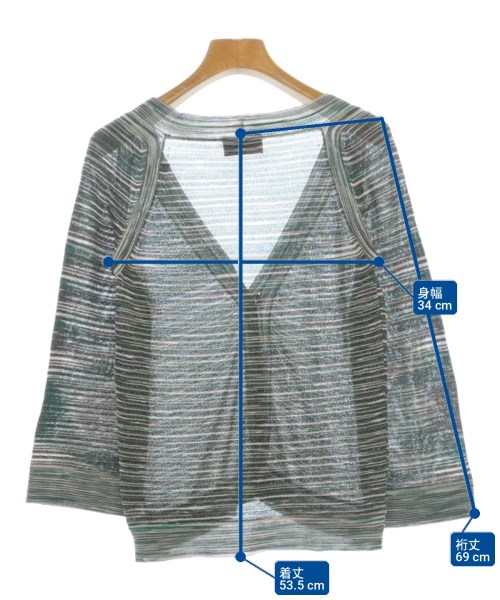 MISSONI（ミッソーニ）カーディガン 黒 サイズ:38(S位) レディース/2200702036040