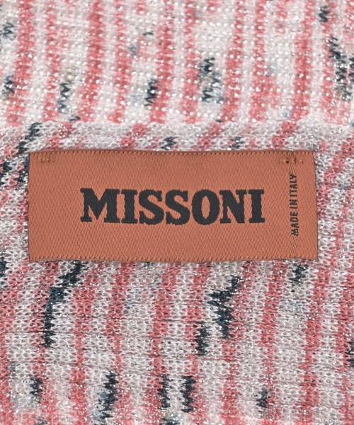 MISSONI（ミッソーニ）ストール ピンク サイズ:- レディース/2200707173085