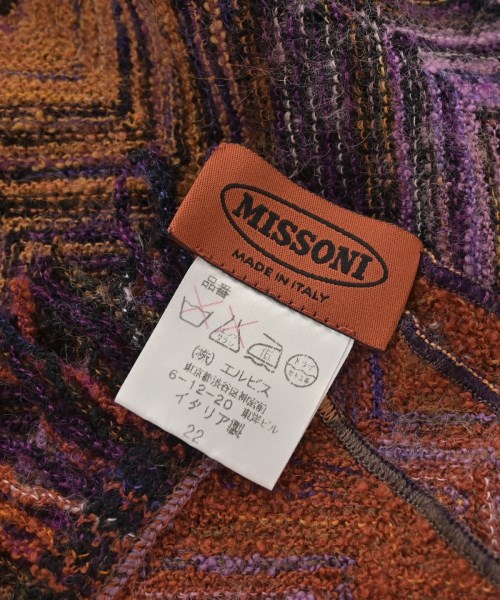 MISSONI（ミッソーニ）マフラー オレンジ サイズ:- レディース/2200706868234