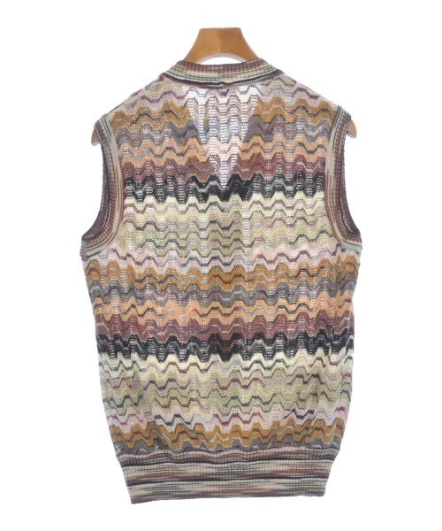 MISSONI（ミッソーニ）ベスト 茶 サイズ:50(XL位) メンズ/2200704308022