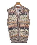 MISSONI（ミッソーニ）ベスト 茶 サイズ:50(XL位) メンズ/2200704308022