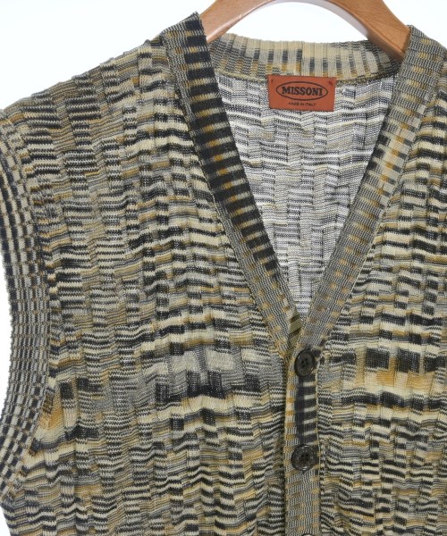 MISSONI（ミッソーニ）ベスト 黒 サイズ:50(XL位) メンズ/2200704308046