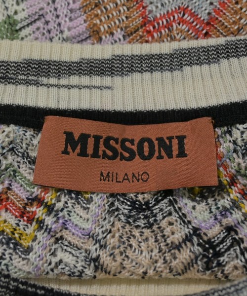 MISSONI（ミッソーニ）ニット・セーター 白 サイズ:48(L位) メンズ/2200708820087