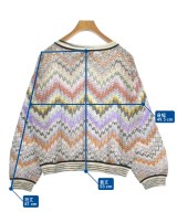 MISSONI（ミッソーニ）ニット・セーター 白 サイズ:48(L位) メンズ/2200708820087