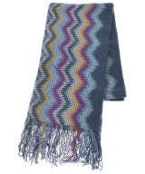 MISSONI（ミッソーニ）マフラー 紺 サイズ:- レディース/2200660857091