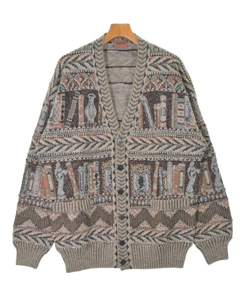 MISSONI(ミッソーニ)カーディガン 茶 サイズ:52(XXL位)/2200666814029