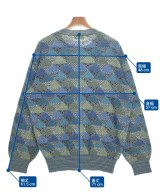 MISSONI（ミッソーニ）ニット・セーター 青 サイズ:50(XL位) メンズ/2200666814067