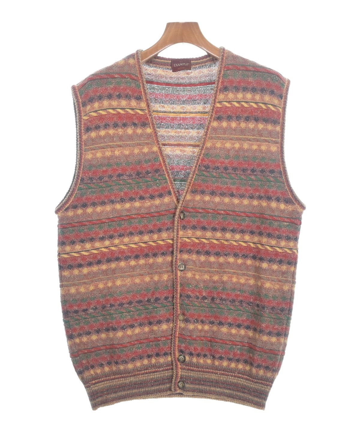 MISSONI（ミッソーニ）ベスト 赤 サイズ:L メンズ/2200666814081 