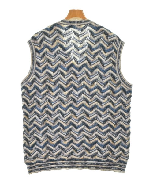 MISSONI（ミッソーニ）ベスト 紺 サイズ:56(XXL位) メンズ/2200666814111