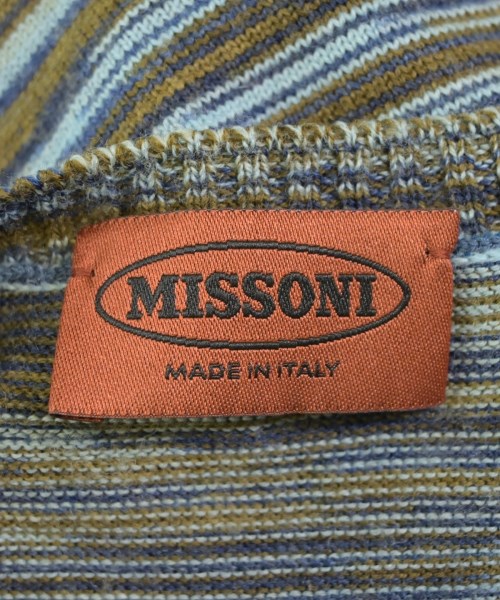 MISSONI（ミッソーニ）ベスト 青 サイズ:52(XXL位) メンズ/2200666814128