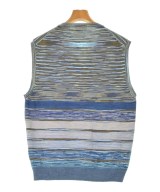 MISSONI（ミッソーニ）ベスト 青 サイズ:52(XXL位) メンズ/2200666814128