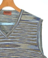 MISSONI（ミッソーニ）ベスト 青 サイズ:52(XXL位) メンズ/2200666814128