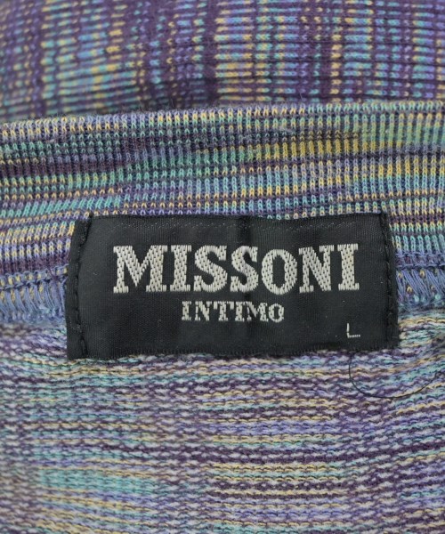 MISSONI（ミッソーニ）Tシャツ・カットソー 紫 サイズ:L メンズ/2200666814135