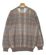 MISSONI（ミッソーニ）ニット・セーター 茶 サイズ:54(XXL位) メンズ/2200666814142