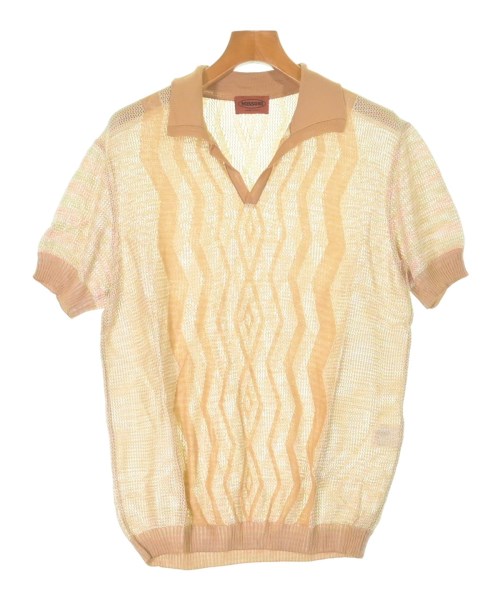 MISSONI(ミッソーニ)ニット・セーター ベージュ サイズ:52(XXL位)/2200666814159