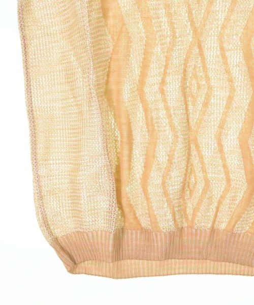 MISSONI（ミッソーニ）ニット・セーター ベージュ サイズ:52(XXL位) メンズ/2200666814159