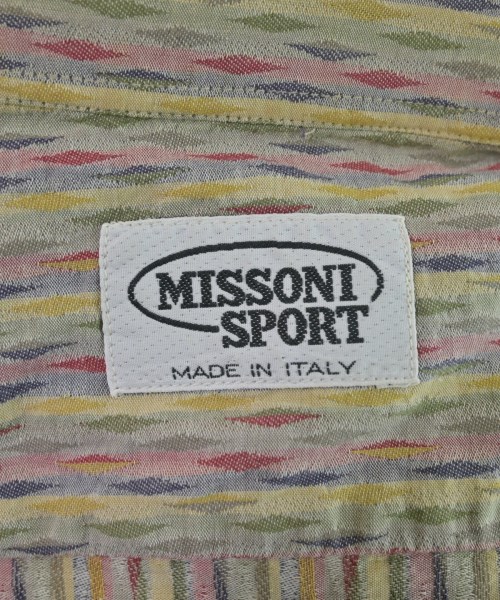 MISSONI（ミッソーニ）カジュアルシャツ グレー サイズ:L メンズ/2200666814197