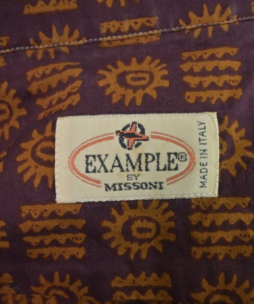 MISSONI（ミッソーニ）カジュアルシャツ 紫 サイズ:38(S位) メンズ/2200666814210