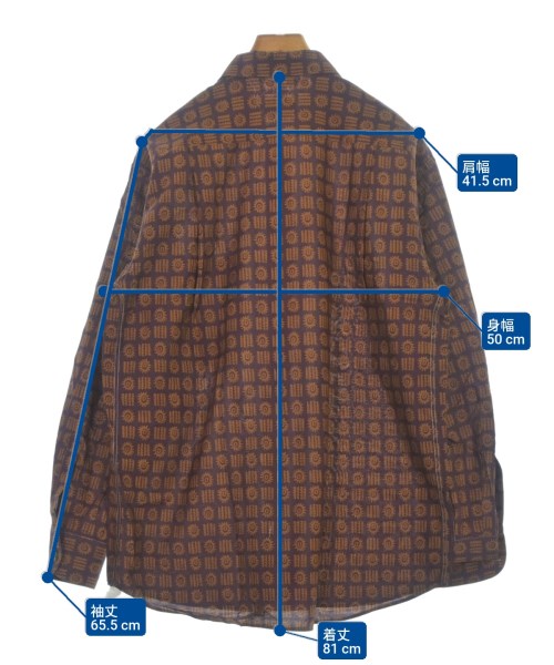 MISSONI（ミッソーニ）カジュアルシャツ 紫 サイズ:38(S位) メンズ/2200666814210