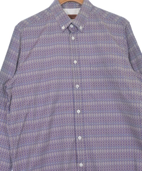 MISSONI（ミッソーニ）カジュアルシャツ 紫 サイズ:52(XL位) メンズ/2200666814234