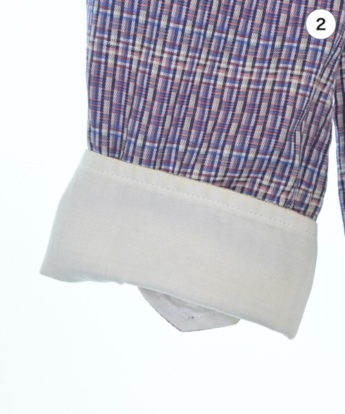 MISSONI（ミッソーニ）カジュアルシャツ 紫 サイズ:52(XL位) メンズ/2200666814234