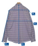 MISSONI（ミッソーニ）カジュアルシャツ 紫 サイズ:52(XL位) メンズ/2200666814234