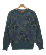 MISSONI（ミッソーニ）ニット・セーター 紺 サイズ:50(XL位) メンズ/2200671044046