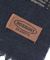 MISSONI（ミッソーニ）マフラー 紺 サイズ:- メンズ/2200731305094