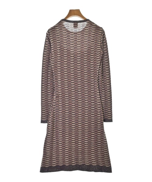 M MISSONI（エムミッソーニ）ワンピース 茶 サイズ:38(S位) レディース/2200724331055
