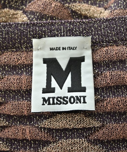 M MISSONI（エムミッソーニ）ワンピース 茶 サイズ:38(S位) レディース/2200724331055