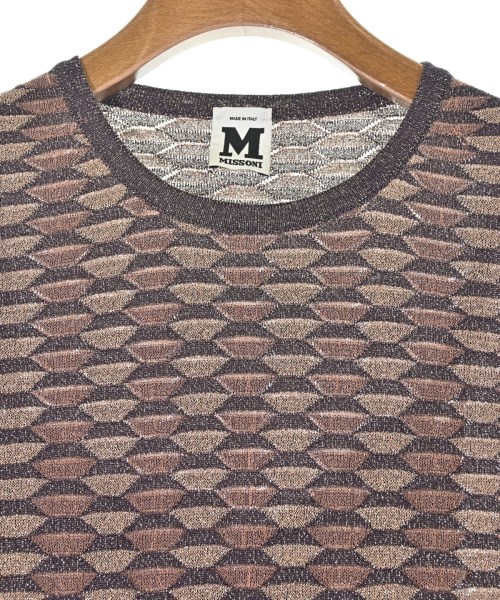 M MISSONI（エムミッソーニ）ワンピース 茶 サイズ:38(S位) レディース/2200724331055