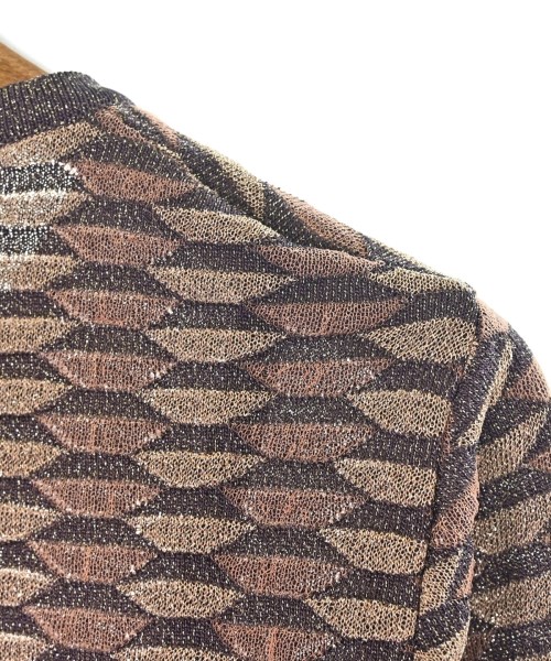 M MISSONI（エムミッソーニ）ワンピース 茶 サイズ:38(S位) レディース/2200724331055