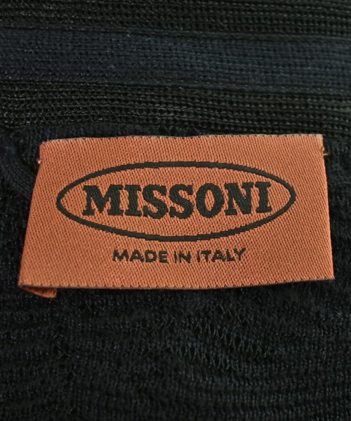 MISSONI（ミッソーニ）カーディガン 黒 サイズ:M レディース/2200734081070